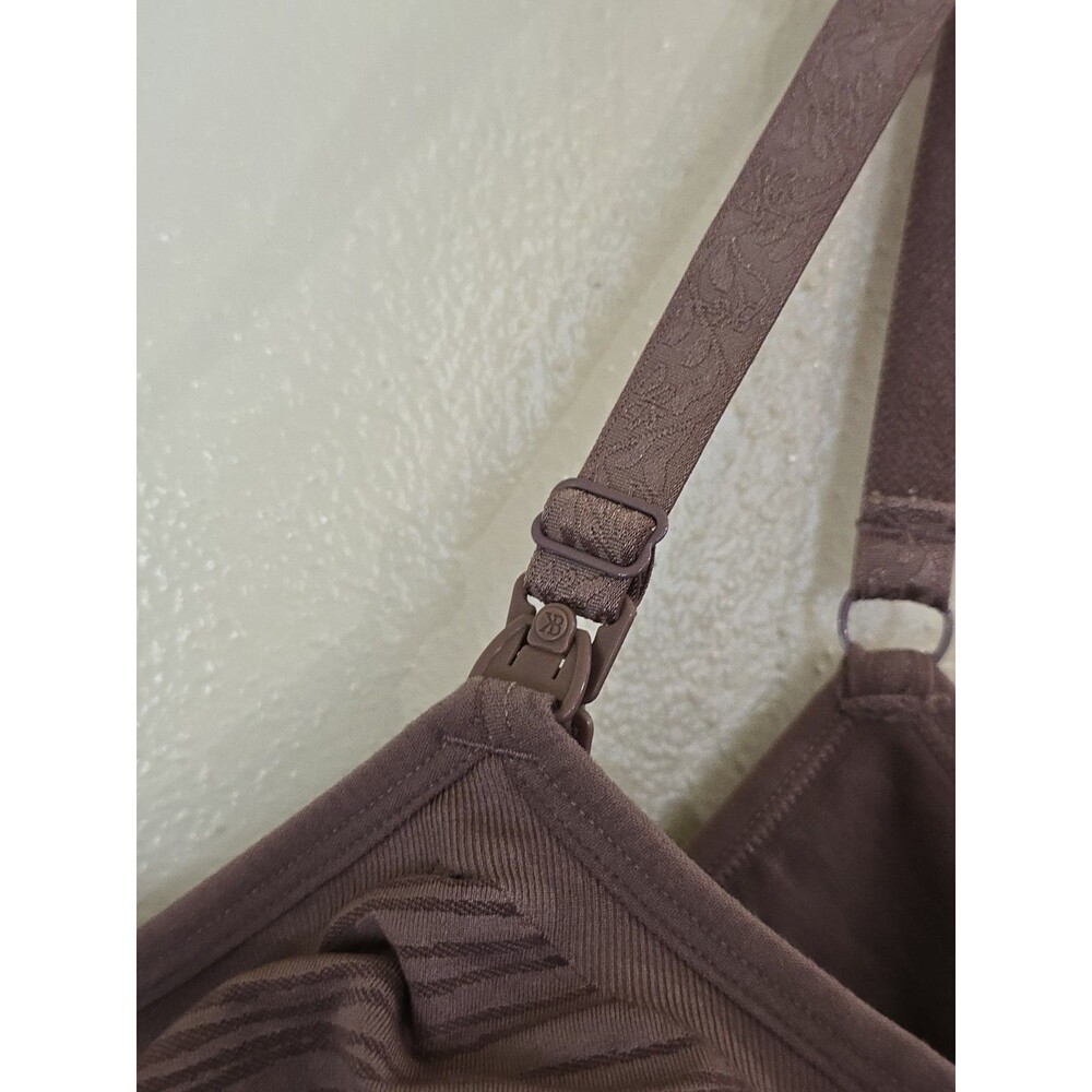 Kindred Bravely Pumping Nursing Bra XXL Hands Free Comfort Lounge Mauve Pink - Picture 5 of 11